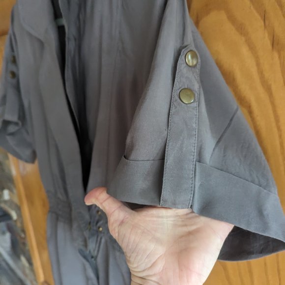 Moon Collection Size M Gray Romper - Picture 6 of 14